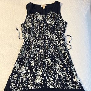 Loft Navy Floral Dress XSP New